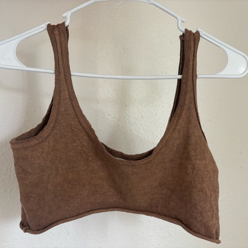 NEVER WORN! Joah Brown Tank
